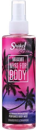 Shake For Body Perfumed Mist Miami Strawberries & Champagne Perfumowana Mgiełka Do Ciała 200 ml