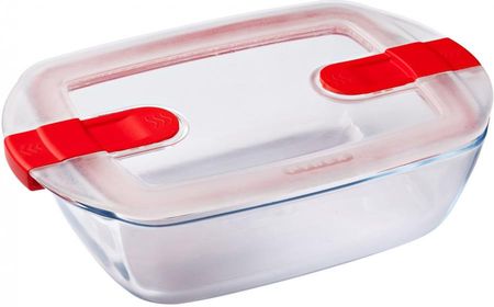 Pyrex Pojemnik Na Żywność Cook & Heat 23x15cm Szklany Przezroczysty