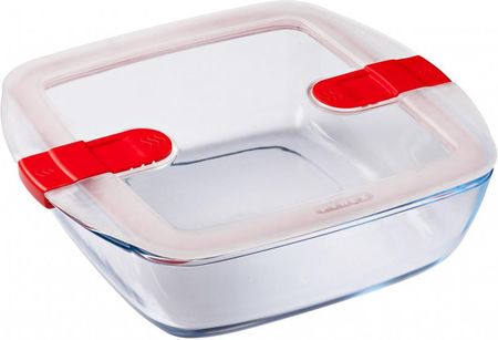 Pyrex Pojemnik Na Świeżą Żywność Cook & Heat 2,2 Litra Szkło Przezroczyste