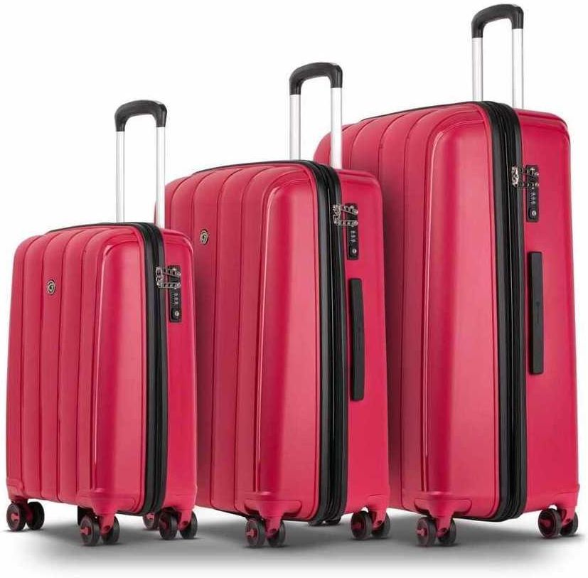 Conwood Conwood Pacifica Persian Red Suitcase Set Ceny i opinie