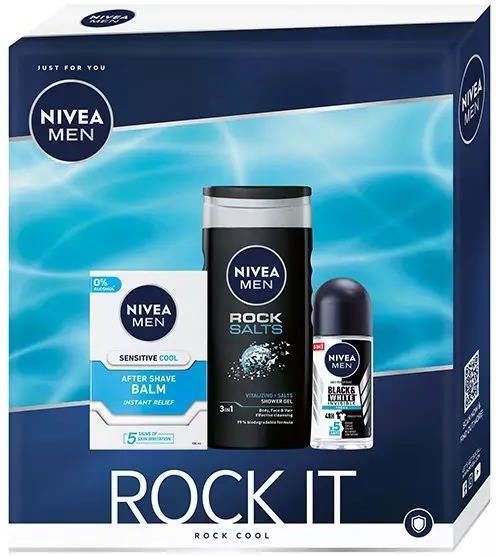 Zestaw Kosmetyków Dla Mężczyzny Nivea Men Rock Cool Zestaw Prezentowy Dla Mężczyzn Opinie I 5921