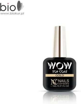 TOP COAT GOLD WOW Nails Company 6 ml