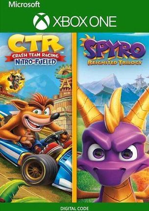 Crash Team Racing Nitro-Fueled + Spyro Game Bundle (Xbox One Key)