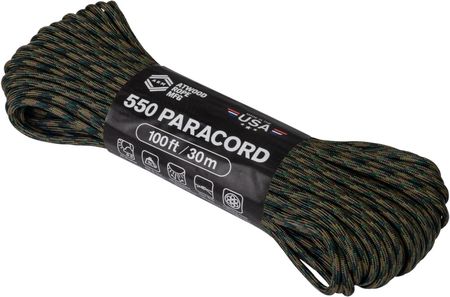 Linka 550 Paracord (100ft) - Woodland
