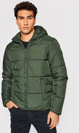 Wrangler Kurtka Puchowa The Puffer W4D6Wrg08 Zielony Regular Fit