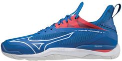 Mizuno Wave Mirage 4 French Blue White Ignition Red