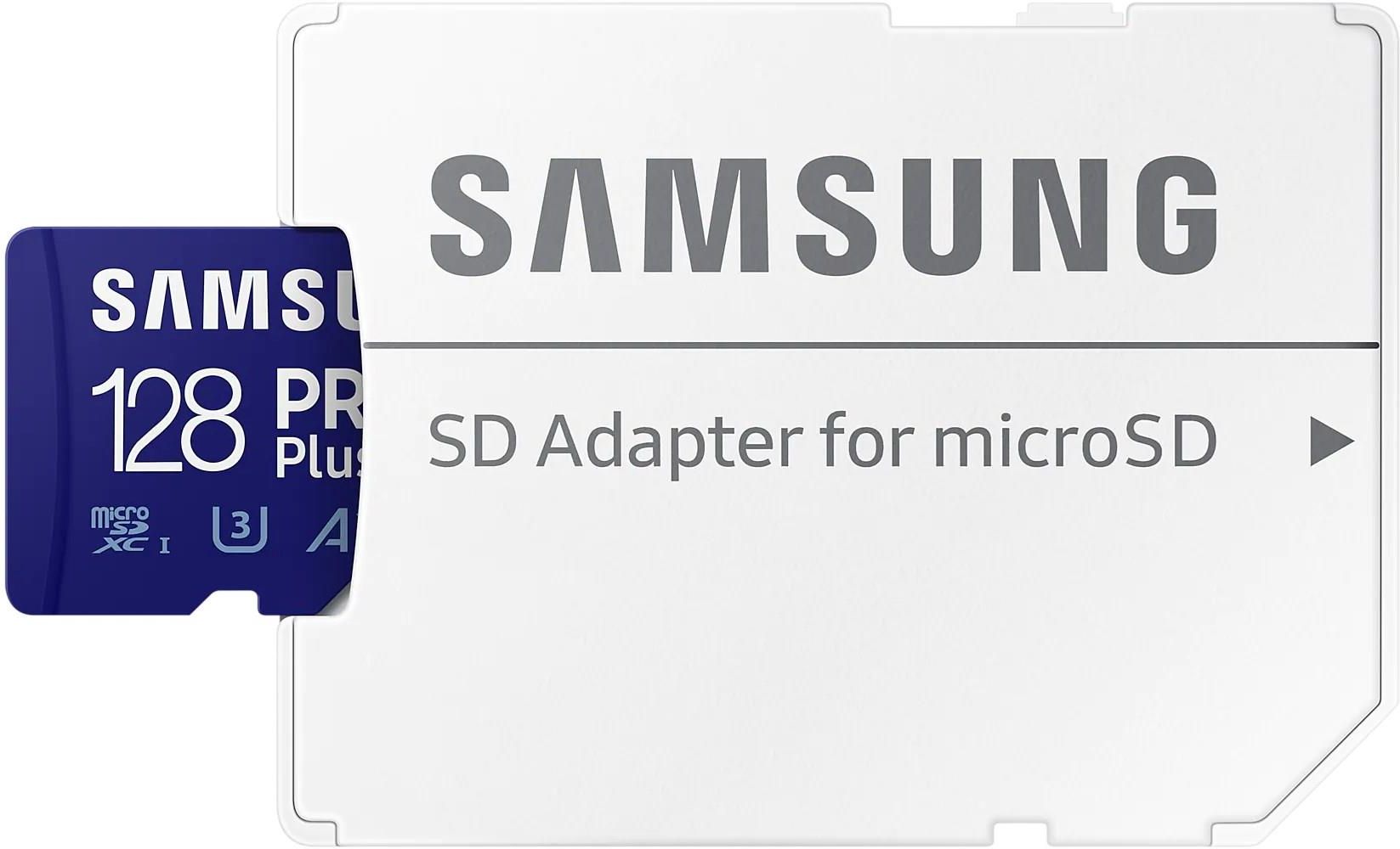 Samsung PRO Plus 2021 microSDXC 128GB (MB-MD128KA/EU) - zdjęcie 2 Samsung PRO Plus 2021 microSDXC 128GB (MB-MD128KA/EU)