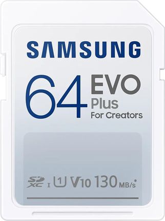 Samsung EVO Plus 2021 SDXC 64GB (MB-SC64K/EU)
