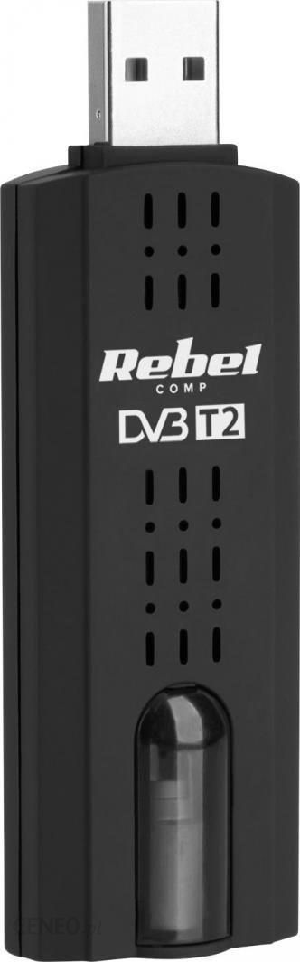 Tuner cyfrowy USB DVB-T2 H.265 HEVC REBEL dla komputerów PC