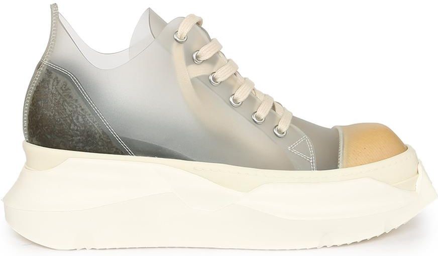 Rick Owens Drkshdw Transparent Abstract Low Sneakers - Ceny i