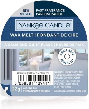 Yankee Candle Wosk Zapachowy A Calm & Quiet Place 25231