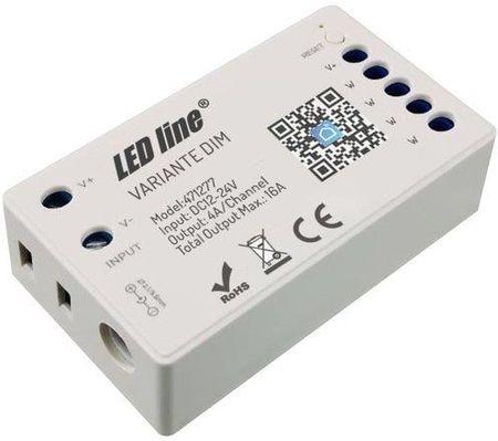 Led Line Kontroler taśmy 1-kolorowej LED RF WIFI aplikacja TUYA VARIANTE DIM