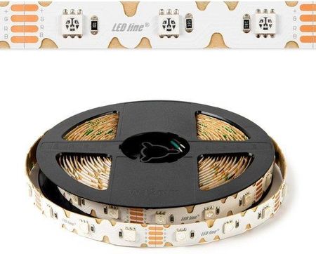 Elastyczna taśma LED line 210 SMD5050 12V RGB TWIST rolka 5m | RGB
