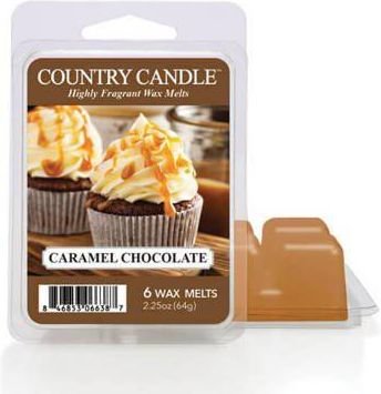 Kringle Candle Country Wosk Zapachowy 64G Caramel Chocolate 78512