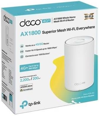 Deco X50-4G AX3000 Dual-Band 4G SIM Card WiFi 6 Mesh Router