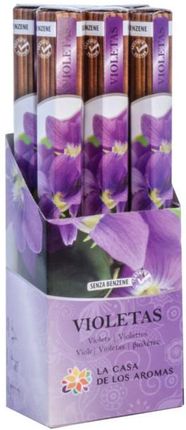 La Casa De Los Aromas Kadzidła Zapachowe Violets 100+20 Szt Pakiet 5+1 29156