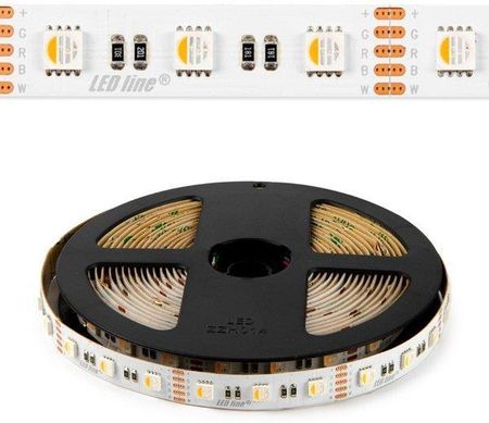 Profesjonalna Taśma LED line 300 SMD 5060 12V 19,2W/m cena za 1m | RGBW + ciepła