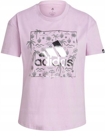 adidas Essentials Boyfriend Gradient Logo T-shirt - wit | adidas Belgium