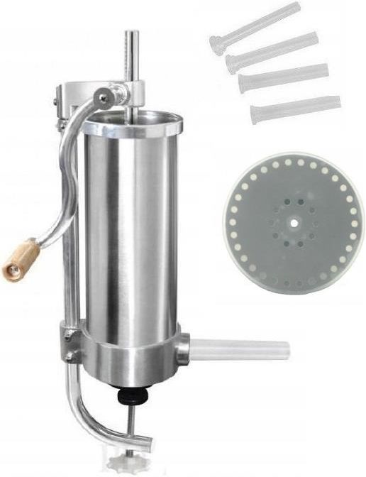 Stalowa nadziewarka do kiełbas 3 KG PION tłok