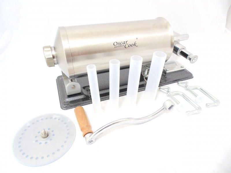 NADZIEWARKA DO KIEŁBAS 5.5 KG poziom, tłok silikon