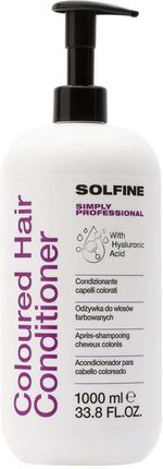 Solfine Care Coloured Hair Odżywka Do Włosów Farbowanych 1000 ml