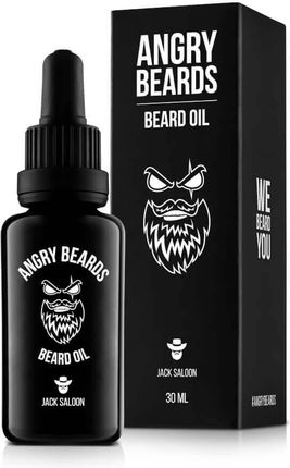 Angry Beards Olejek Do Brody Jack Saloon Beard Oil 30Ml