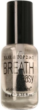 Art De Lautrec Baza I Top Coat Do Paznokci 2 W 1   Breath Easy Base Top 10 g