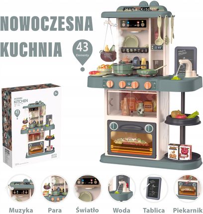 Super Toys Kuchnia Dla Dzieci Piekarnik Kranwoda Dźwięk Iw133