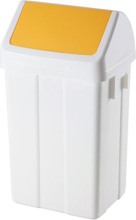 Kosz Na Śmieci Do Segregacji Odpadów Żółty 25L