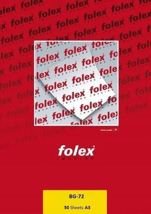 Folex Folia Przezroczysta Do Drukarek Laser Kolor 50A3