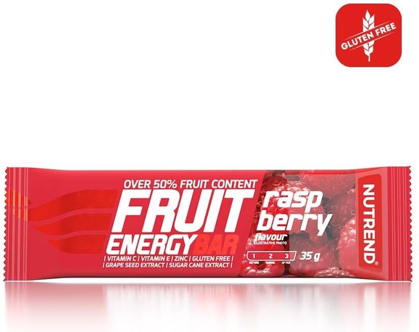 Nutrend Fruit Energy Bar Malinowy 35G Ceny i opinie Ceneo.pl
