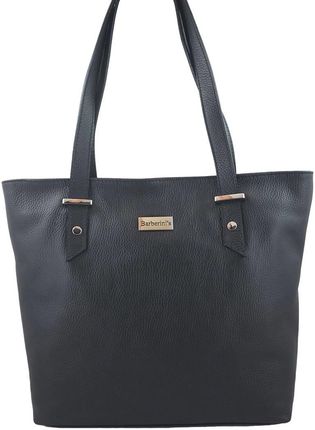 Shopper bag - duże torebki miejskie - Czarne