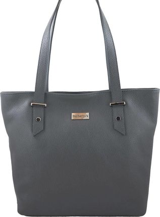 Shopper bag - duże torebki miejskie - Szare ciemne