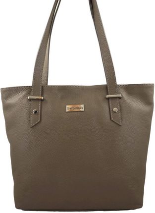 Shopper bag - duże torebki miejskie - Beżowe ciemne