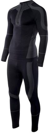Zestaw męska bluza + legginsy kalesony termoaktywne Elbrus Radiav Set czarny rozmiar XL/XXL