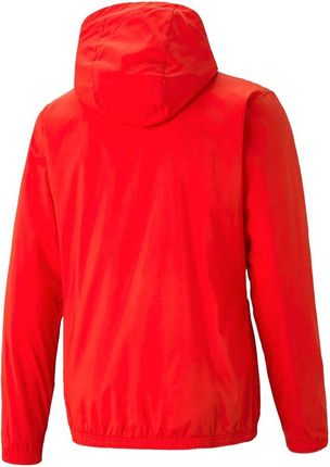 Kurtka męska Puma teamRISE All Weather Jacket czerwona 657396 01 - zdjęcie 2