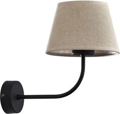 Zdjęcie TK LIGHTING CHICAGO KINKIET 1-PUNKTOWY CZARNY/LEN 4186 TK4186 - Gorzów Śląski