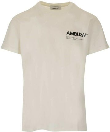 AMBUSH マルチコトロコフリントTシャツ BMAA056F23JER001 0610 AMBUSH ロゴ Tシャツ | ブラック | FARFETCH JP
