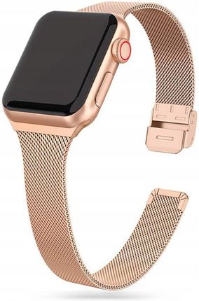 Tech-Protect Bransoleta Thin Milaneseband do Apple Watch blush (9589046917714)