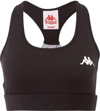 Zdjęcie Stanik sportowy damski Kappa Ebba czarny 305040 005 - Żnin