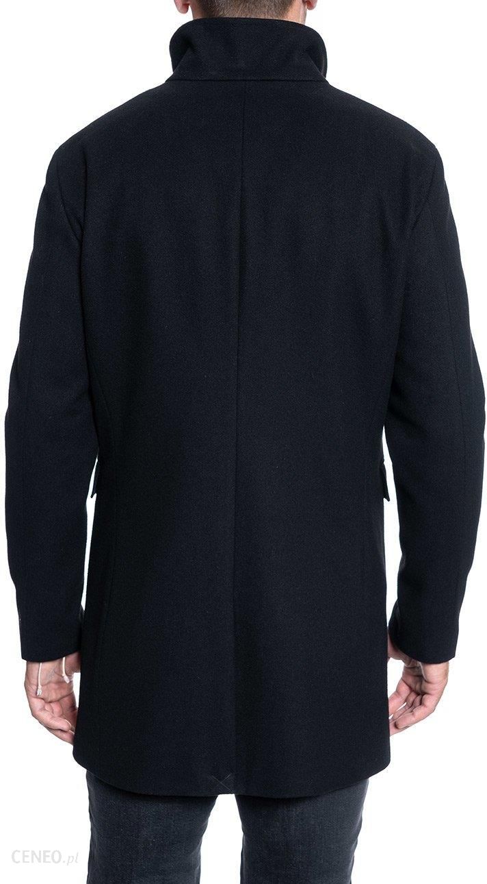 Selected Płaszcz Męski Slhmosto Wool Coat Black 16064355
