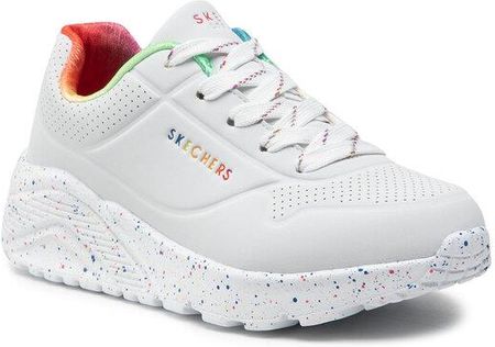 Skechers Sneakersy Rainbow Speckle 310456L/WMLT Biały