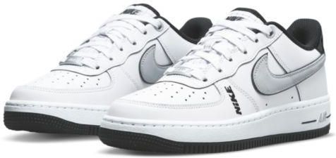 NIKE AIR FORCE 1 LV8 2 (PS) DV0751-100, kolor BIAŁY, Dziecięce Sneakersy