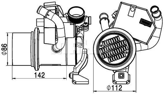 Mahle Original Chłodnica Recyrkulacja Spalin Ce5000P - Opinie i ceny na ...