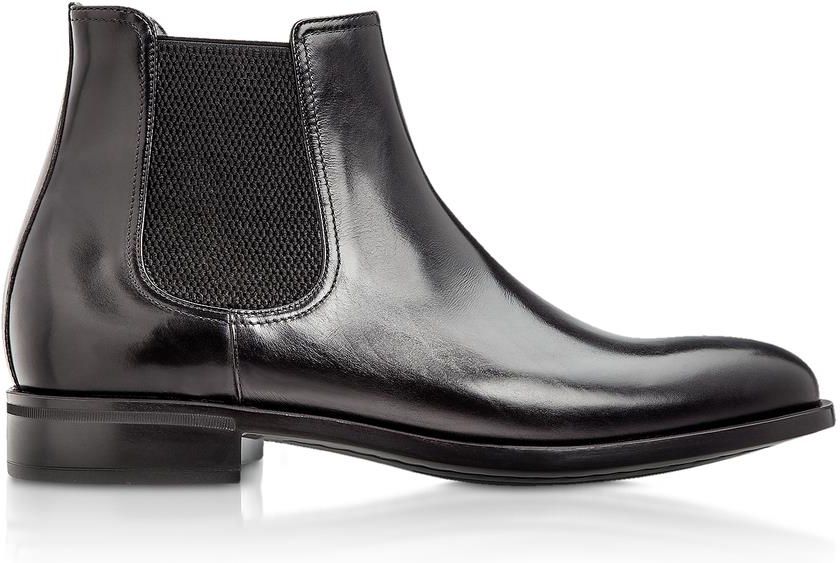 Moreschi Chelsea Black Calfskin Boots Ceny i opinie