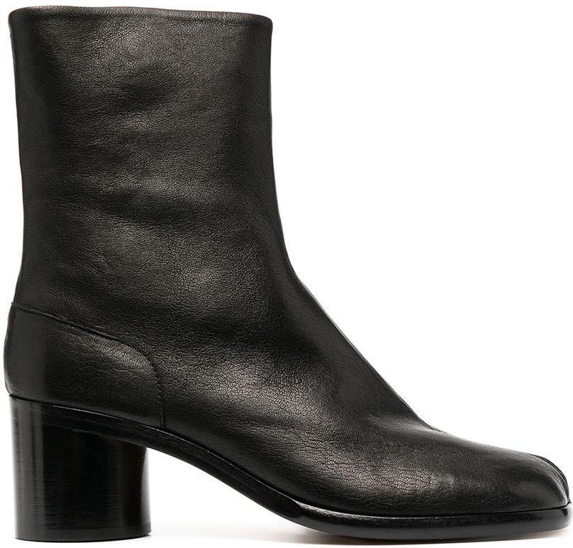 靴 Maison Margiela Tabi boots MAISON MARGIELA Tabi split-toe leather ankle boots | NET-A
