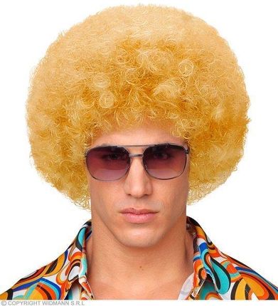 Widmann Peruka Afro Disco Blond 8518