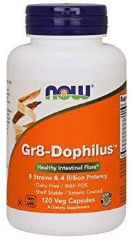 Now Foods Gr8 Dophilus™ – Probiotyk 8 Szczepów 120 Kaps
