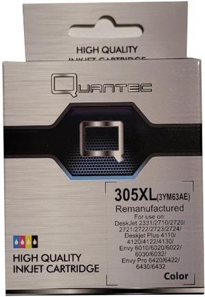 QUANTEC ZASTĘPCZY ATRAMENT HP 305XL [3YM63AE] CMY