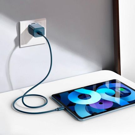 Baseus Ładowarka Sieciowa Super Si Quick Charger 1C 20W Z Przewodem Usb C Do Lightning 1M - zdjęcie 6